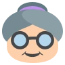 Old Woman: Medium-Light Skin Tone Emoji 👵🏼 image - EmojiTwo style