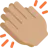Clapping Hands: Medium Skin Tone