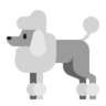 Caniche Emoji 🐩 image - Microsoft Classic 2D style