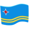 Flag: Aruba Emoji 🇦🇼 image - Facebook Messenger (2016) style