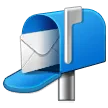 Open Mailbox With Raised Flag
