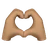 Heart Hands: Medium Skin Tone