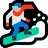 Snowboarder: Medium-Light Skin Tone