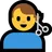 Man Getting Haircut