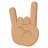 Sign Of The Horns: Medium Skin Tone