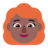 Woman: Medium-Dark Skin Tone, Red Hair