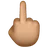 Middle Finger: Medium Skin Tone