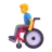 Man In Manual Wheelchair