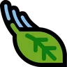 Leaf Fluttering In Wind Emoji 🍃 image - Microsoft Windows 10 Segoe UI Emoji style