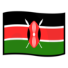 Flag: Kenya Emoji 🇰🇪 image - Emojidex style
