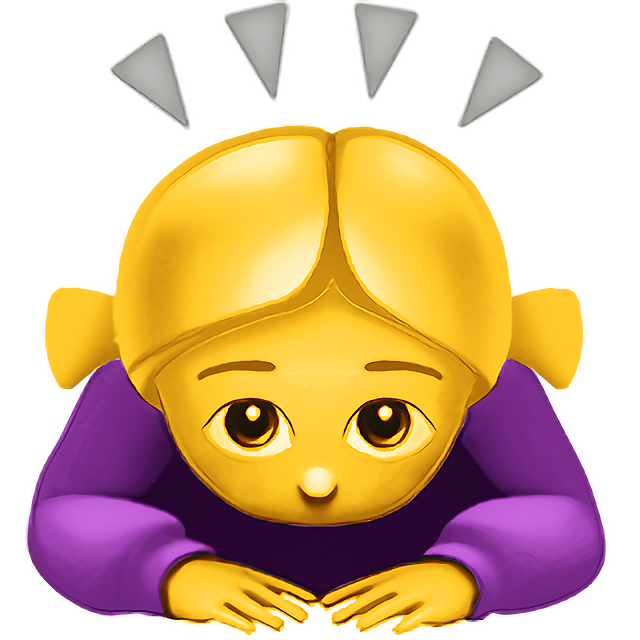 Woman Bowing