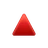 Triangolo rosso up-pointing