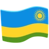 Flag: Rwanda Emoji 🇷🇼 image - Facebook Messenger (2016) style