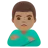 Man Pouting: Medium Skin Tone