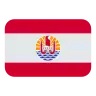 Flag: French Polynesia Emoji 🇵🇫 image - Tossface style
