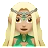 Woman Elf: Medium-Light Skin Tone