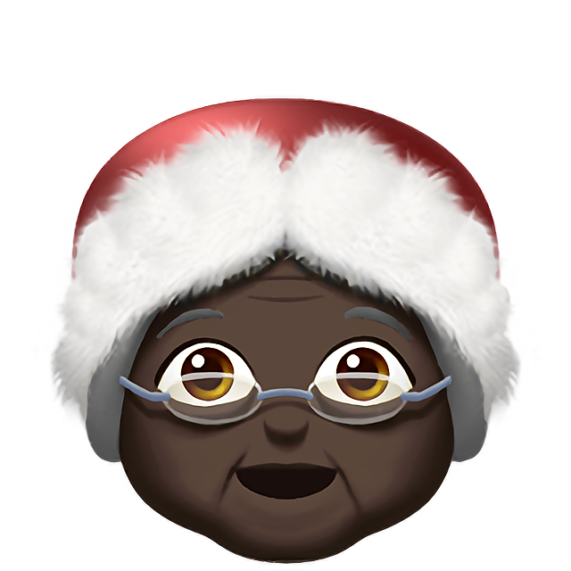 Mrs. Claus: Dark Skin Tone