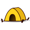 Эмодзи Палатка ⛺ image - Emojidex style