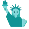 Statue Of Liberty Emoji 🗽 image - Tossface style