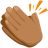 Clapping Hands: Medium Skin Tone
