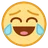 기쁨의 눈물로 얼굴을 마주 친다.
