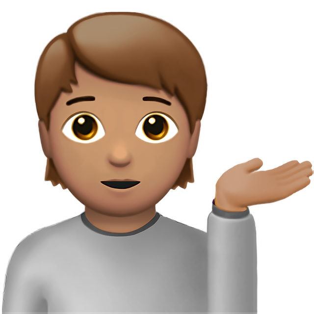 Person Tipping Hand: Medium Skin Tone