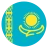 Flag: Kazakhstan