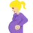 Pregnant Woman: Medium-Light Skin Tone
