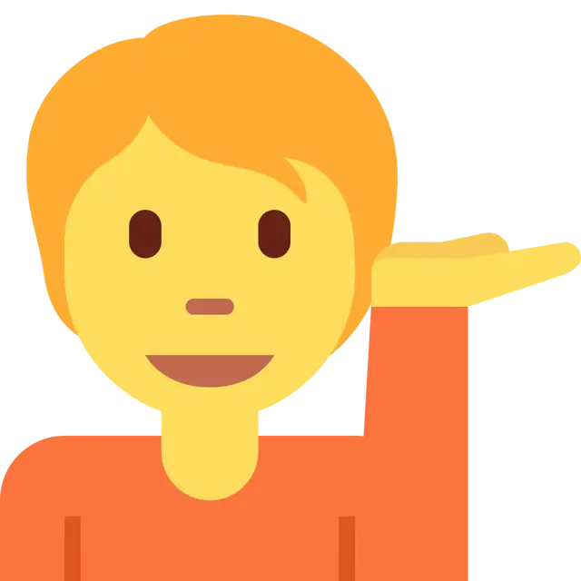 Person Tipping Hand