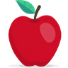 แอปเปิ้ลแดง Emoji 🍎 image - Skype style
