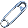 Safety Pin Emoji 🧷 image - Apple style