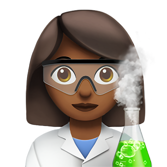 Woman Scientist: Medium-Dark Skin Tone