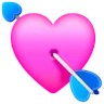 Emoji Cuore con freccia 💘 image - Samsung style