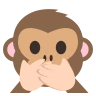 Mono con boca tapada Emoji 🙊 image - EmojiTwo style