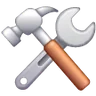 Hammer And Wrench Emoji 🛠 image - Samsung style
