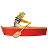 Woman Rowing Boat