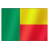 Flag: Benin Emoji 🇧🇯 image - Huawei Harmony OS style