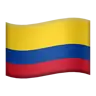 Flag: Colombia Emoji 🇨🇴 image - Apple style