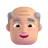 Old Man: Medium-Light Skin Tone
