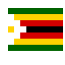 Flag: Zimbabwe Emoji 🇿🇼 image - SerenityOS style