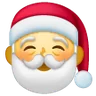 Weihnachtsmann Emoji 🎅 image - Samsung style