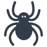 Spider Emoji 🕷 image - Tossface style