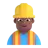Man Construction Worker: Medium-Dark Skin Tone