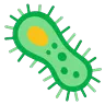 Microbio Emoji 🦠 image - Google Noto Color Animated style