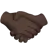 Handshake: Dark Skin Tone