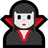 Woman Vampire Emoji 🧛‍♀️ image - Microsoft Windows 10 Segoe UI Emoji style