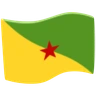 Flag: French Guiana Emoji 🇬🇫 image - Facebook Messenger (2016) style