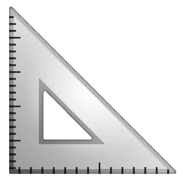 Régua Triangular