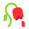 枯萎的花 Emoji 🥀 image - Microsoft Classic 2D style