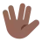 Vulcan Salute: Medium-Dark Skin Tone